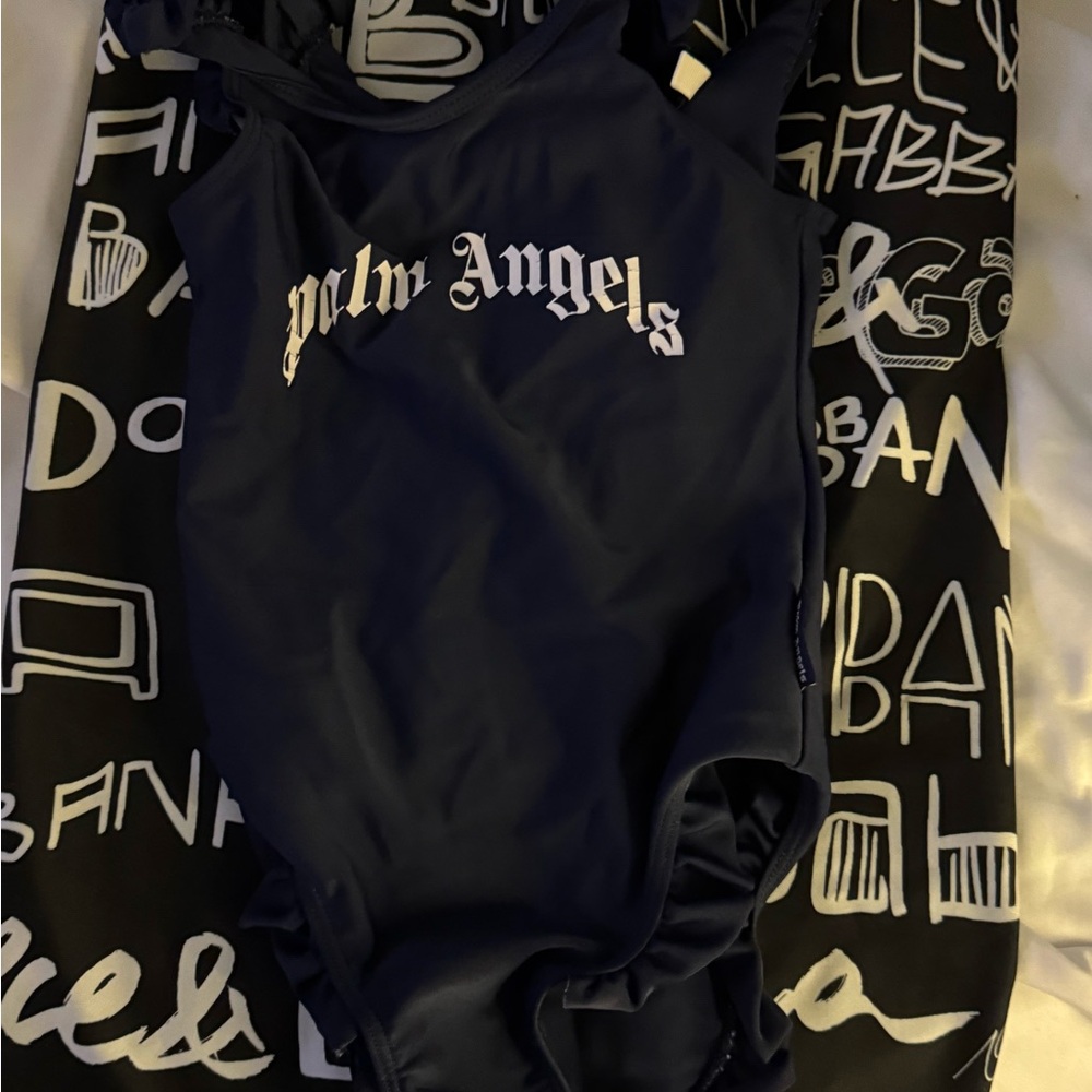 Palm Angels Dark Blue One-Piece
